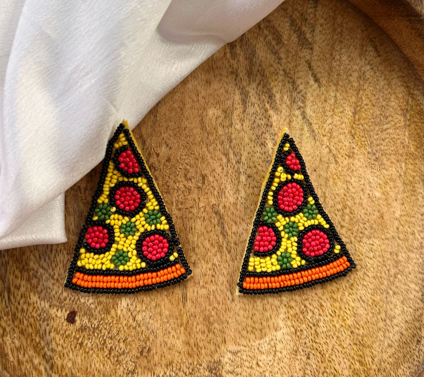 Pizza Slice Earrings