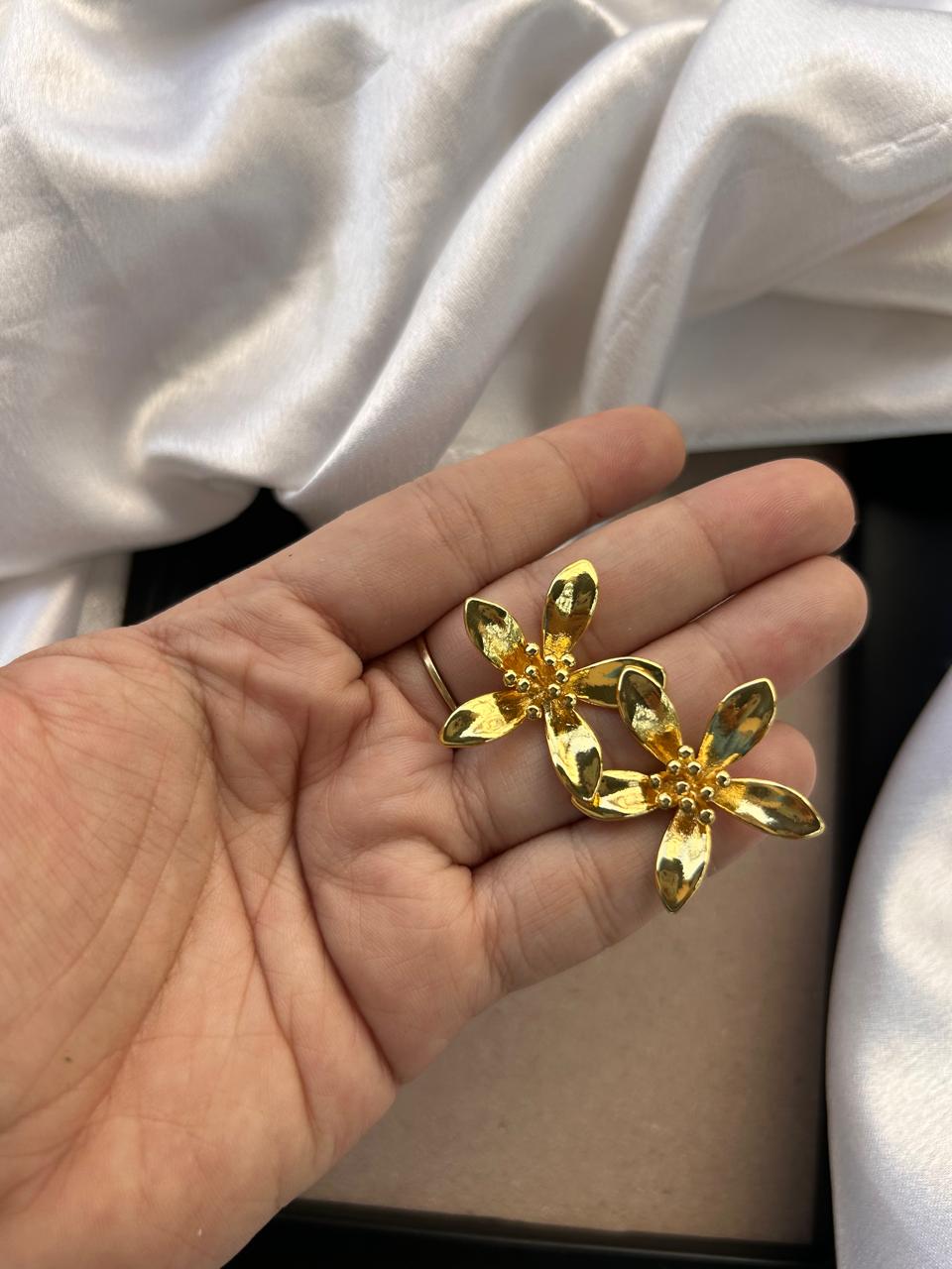 Golden Bloom Studs