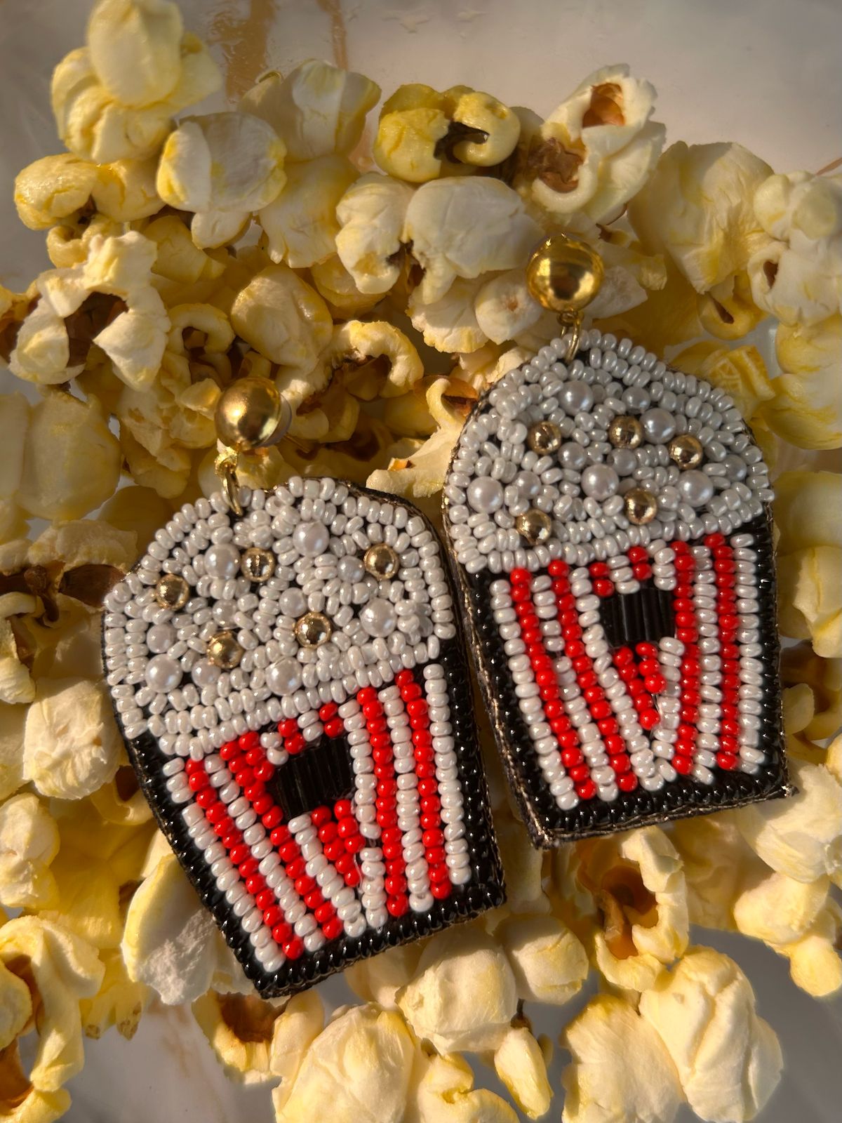Popcorn Earrings