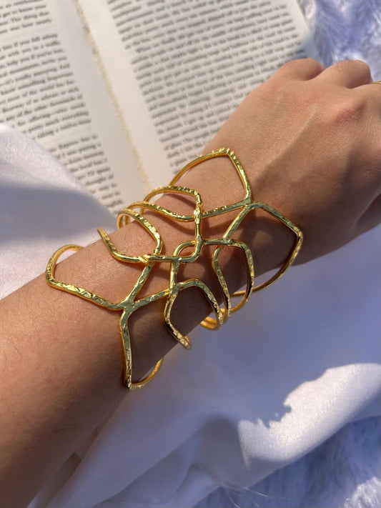 Ethereal Brass Cuff