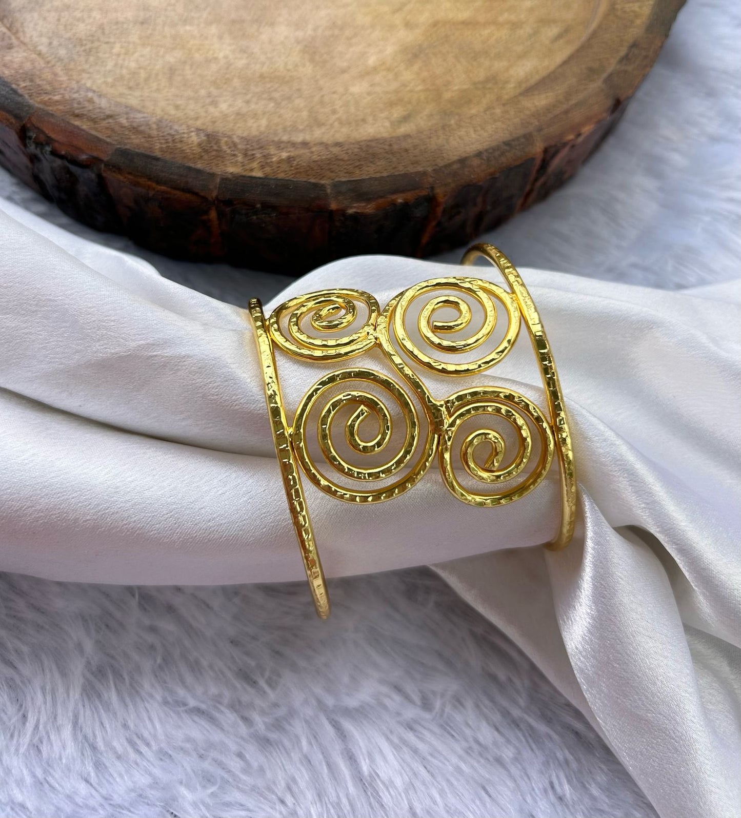 Spiral Muse Cuff