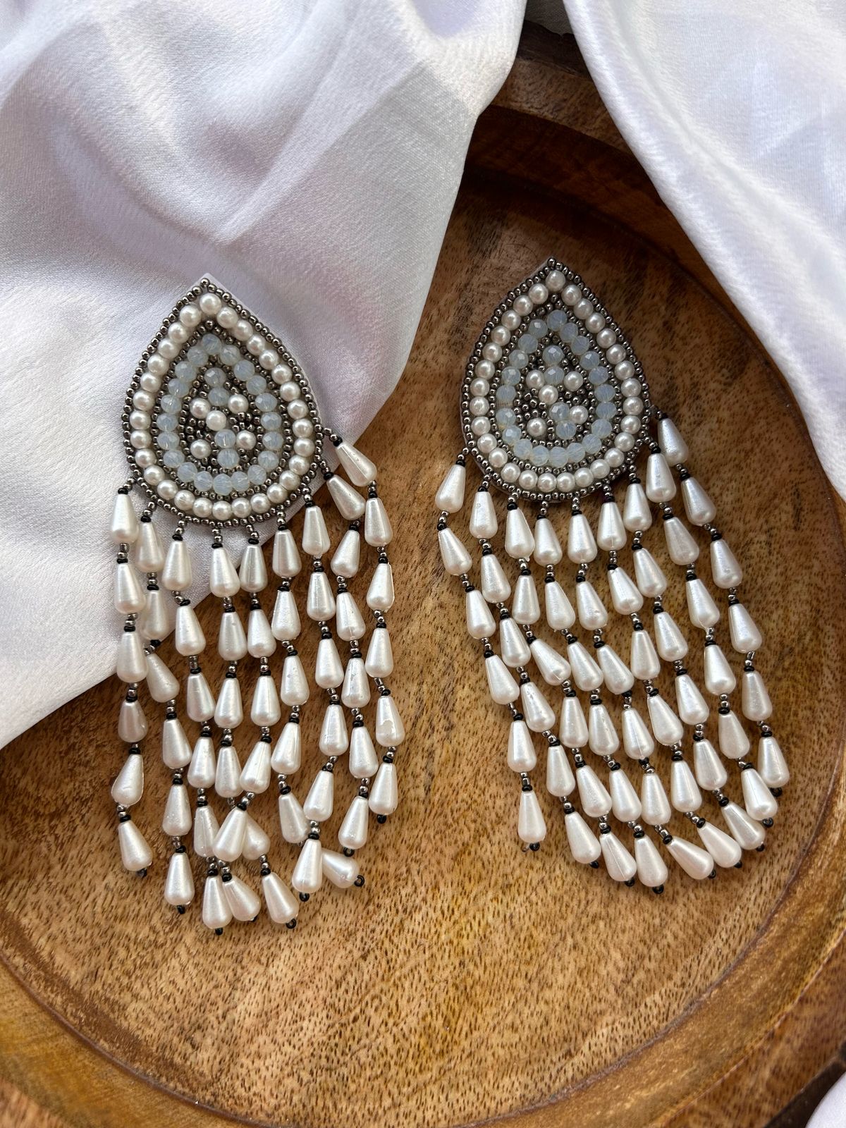 Moonlit Tassels Earrings