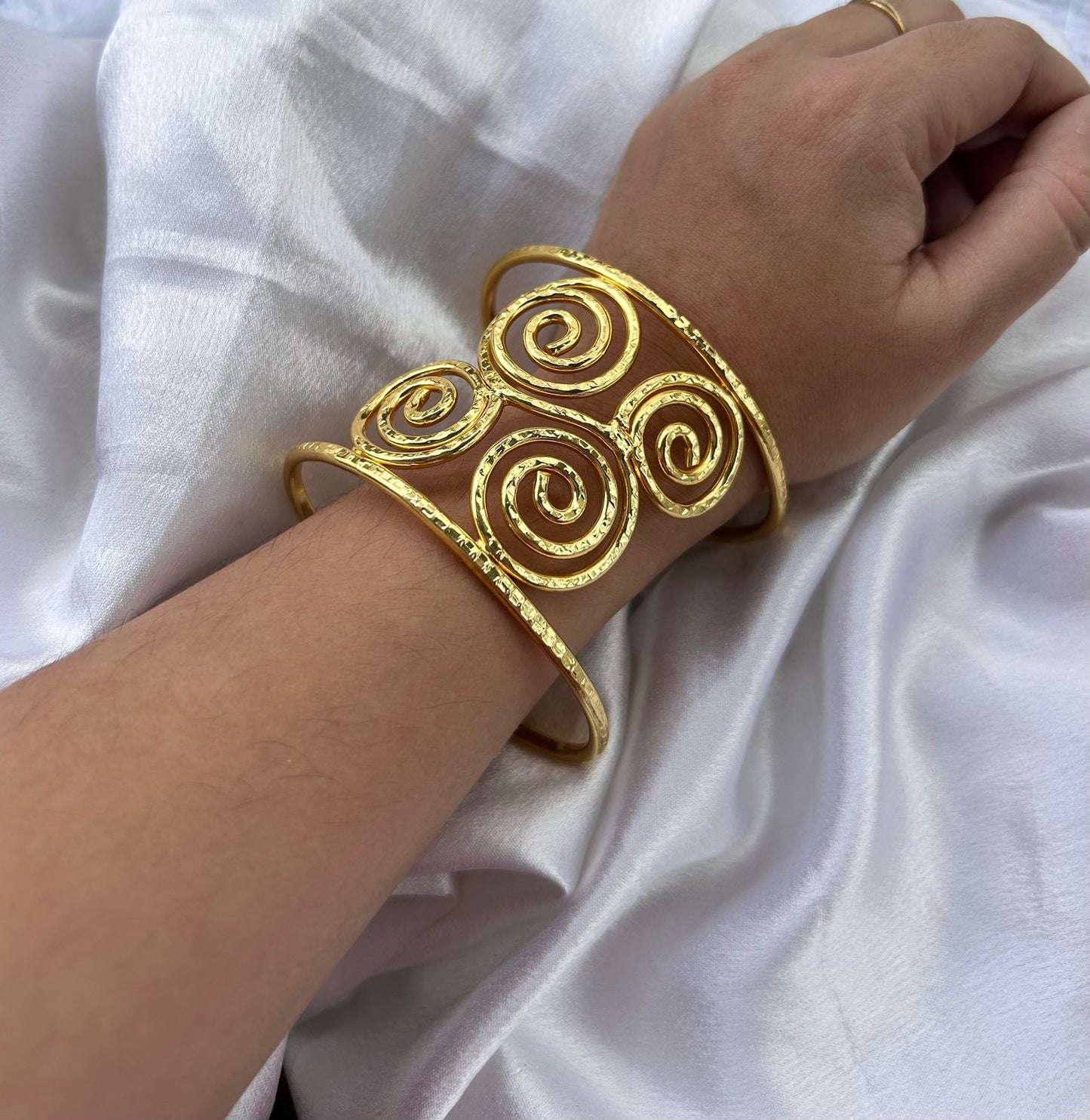 Spiral Muse Cuff